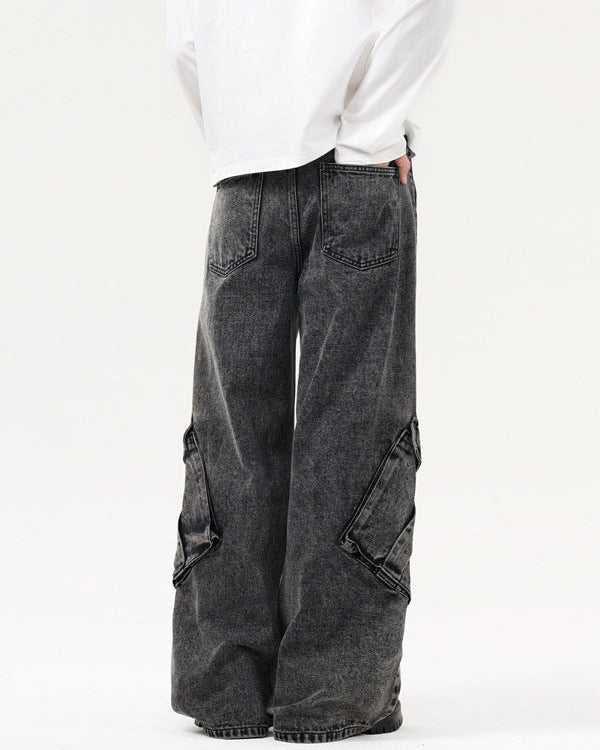 The Highstreet Cargo Straight Jeans