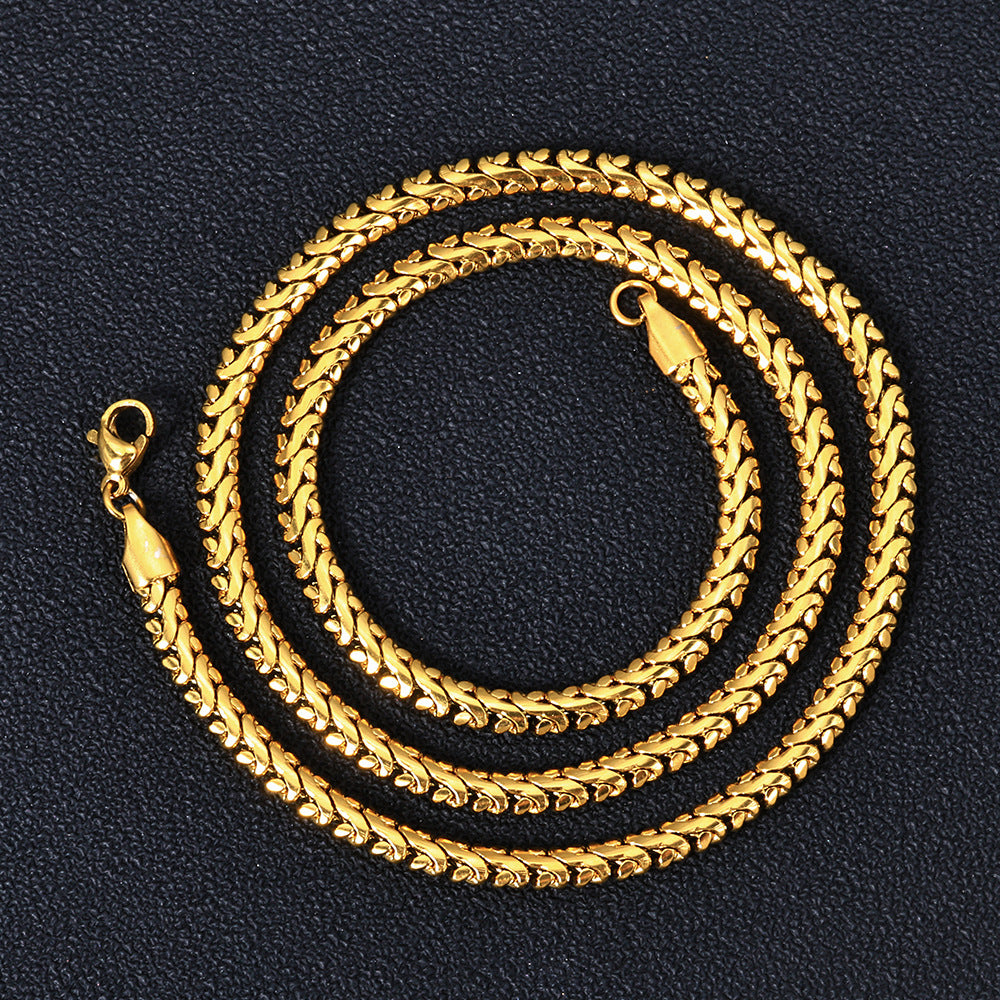 Signature Gold Rope Chain Necklace
