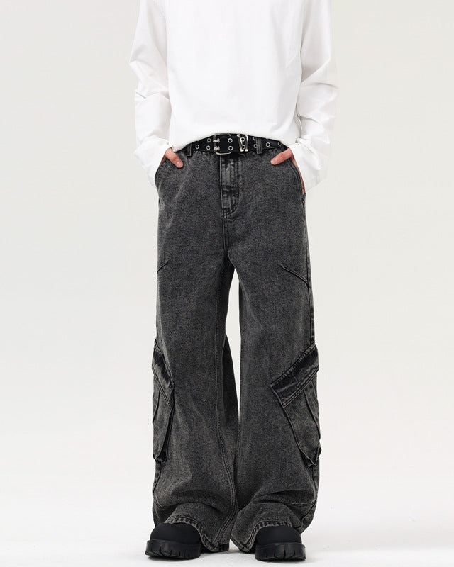 The Highstreet Cargo Straight Jeans