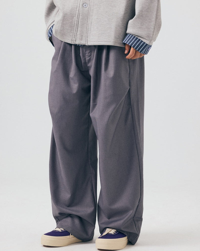 The Lowland Straight Drape Trousers