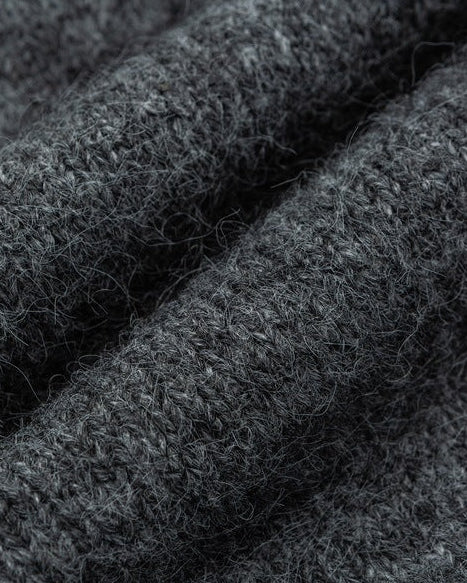 The Velour Knitted Cardigan Hooded Jacket