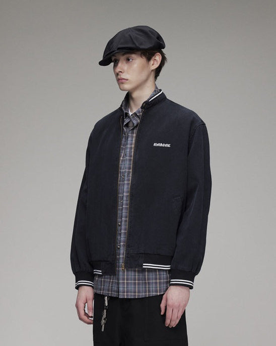 The Skyline Preppy Style Stand Collar Jacket