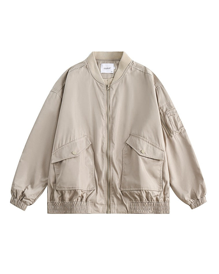 The Tremont Loose Baseball Collar Drift Jacket