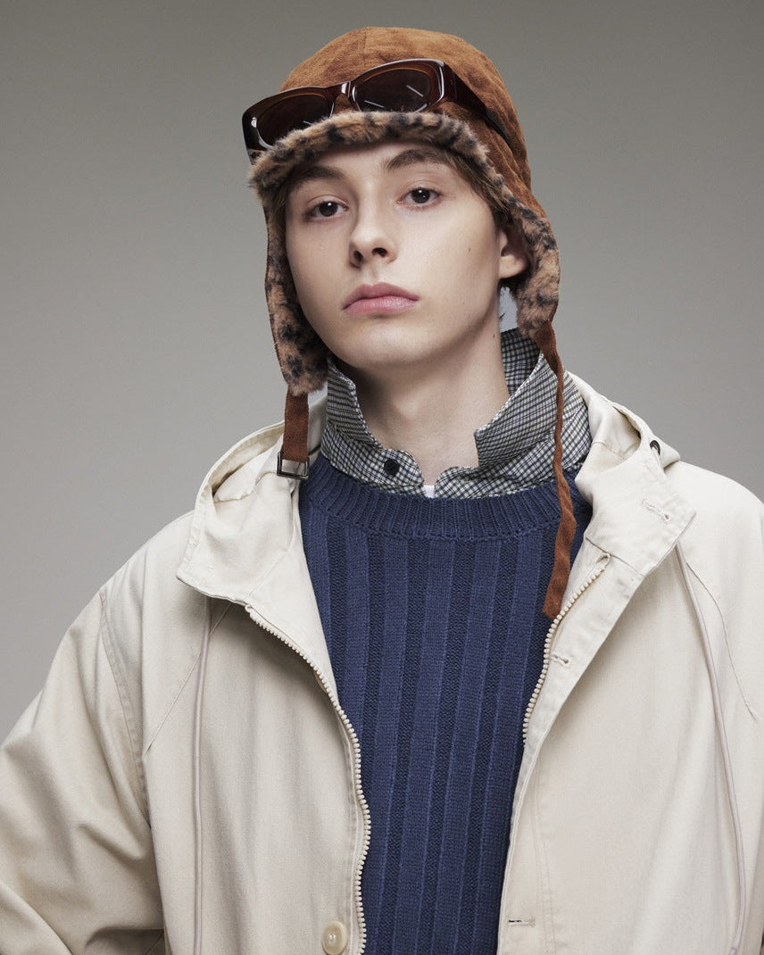 The Emberstone Versatile Loose Hooded Jacket