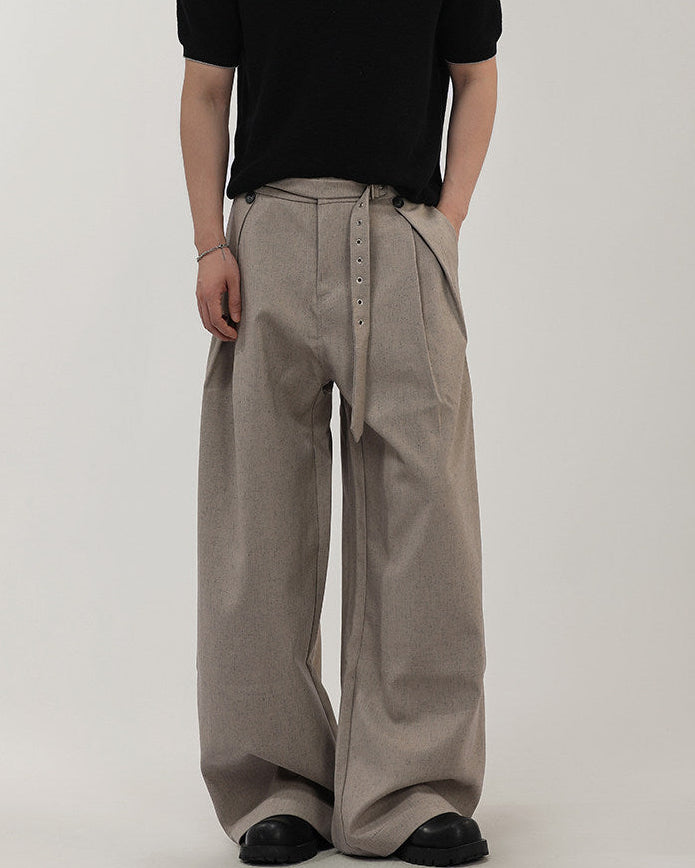 Modern Fit Wool Trousers