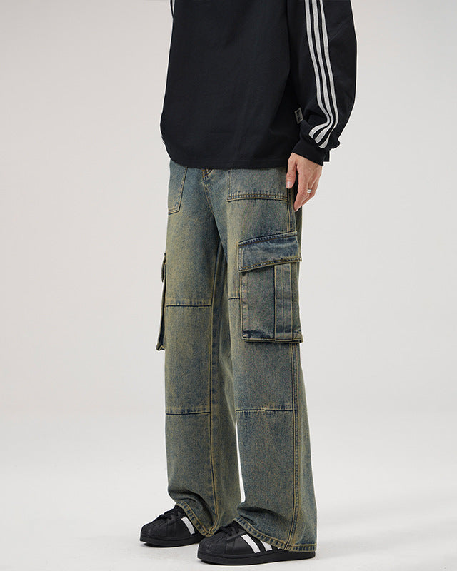 The Vintage Wash Cargo Jeans