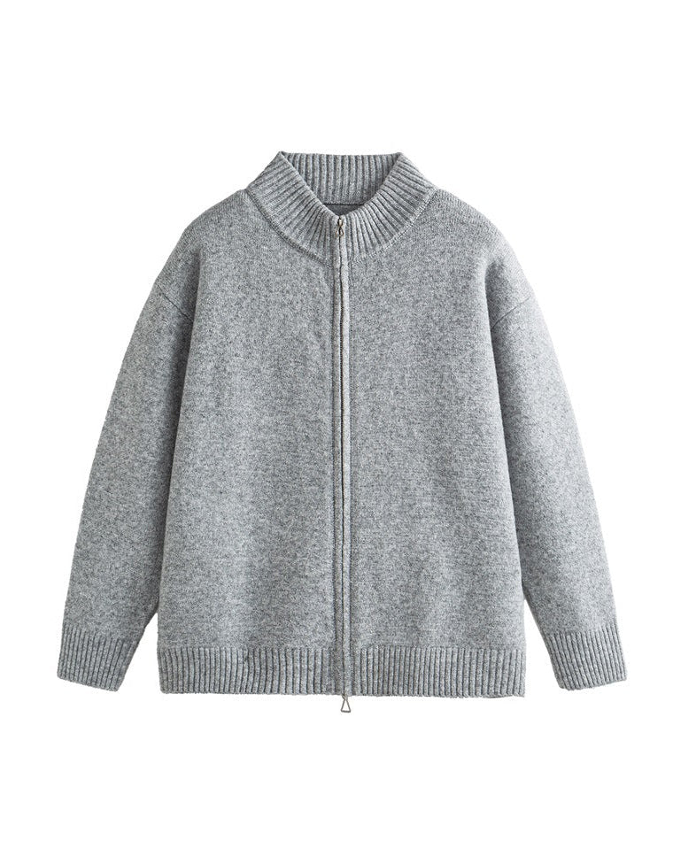 The Riverset Vintage Zipper Cardigan