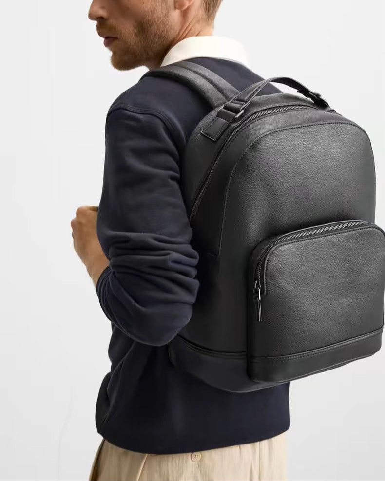 Executive Leather Backpack