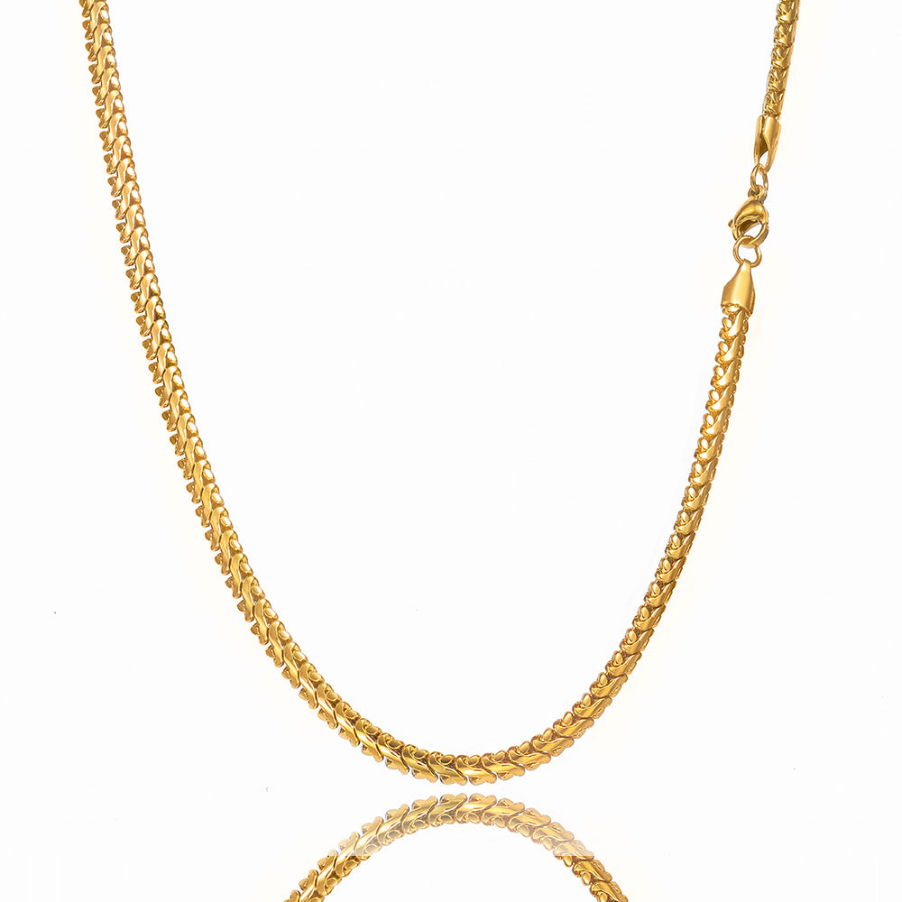 Signature Gold Rope Chain Necklace