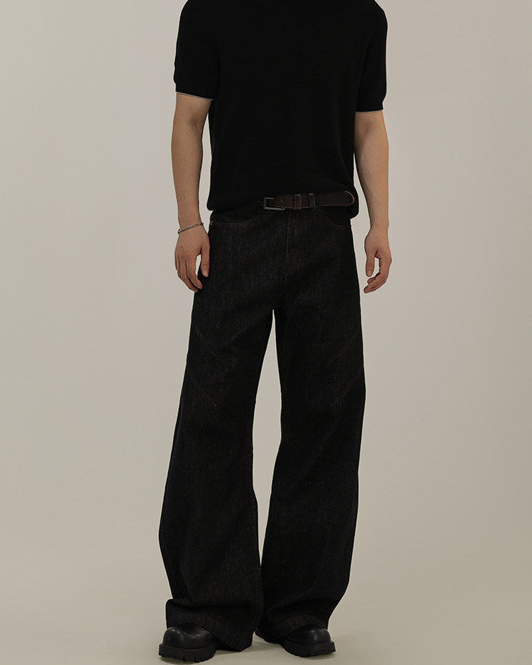 Contemporary Dark Denim Jeans