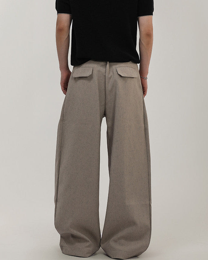 Modern Fit Wool Trousers
