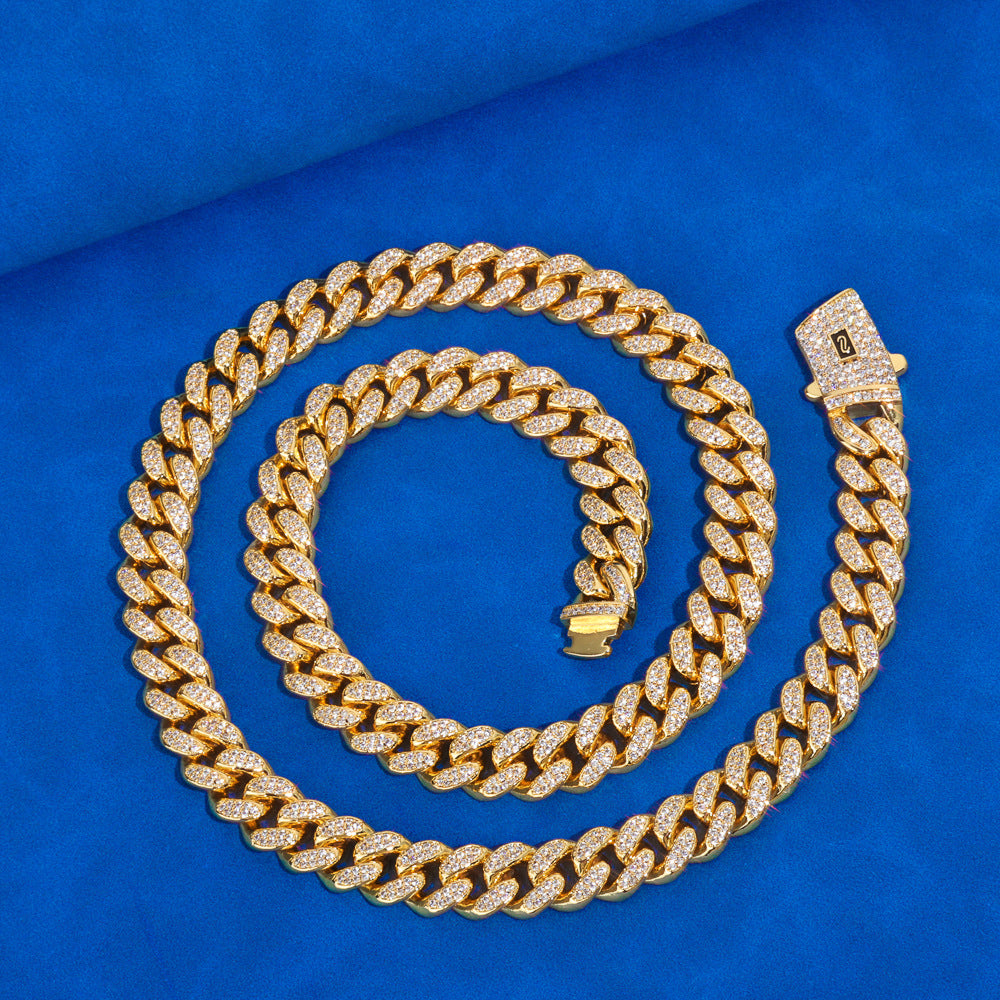 Royal Iced Cuban Link Necklace