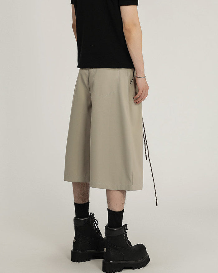Straight-leg Cropped Pants