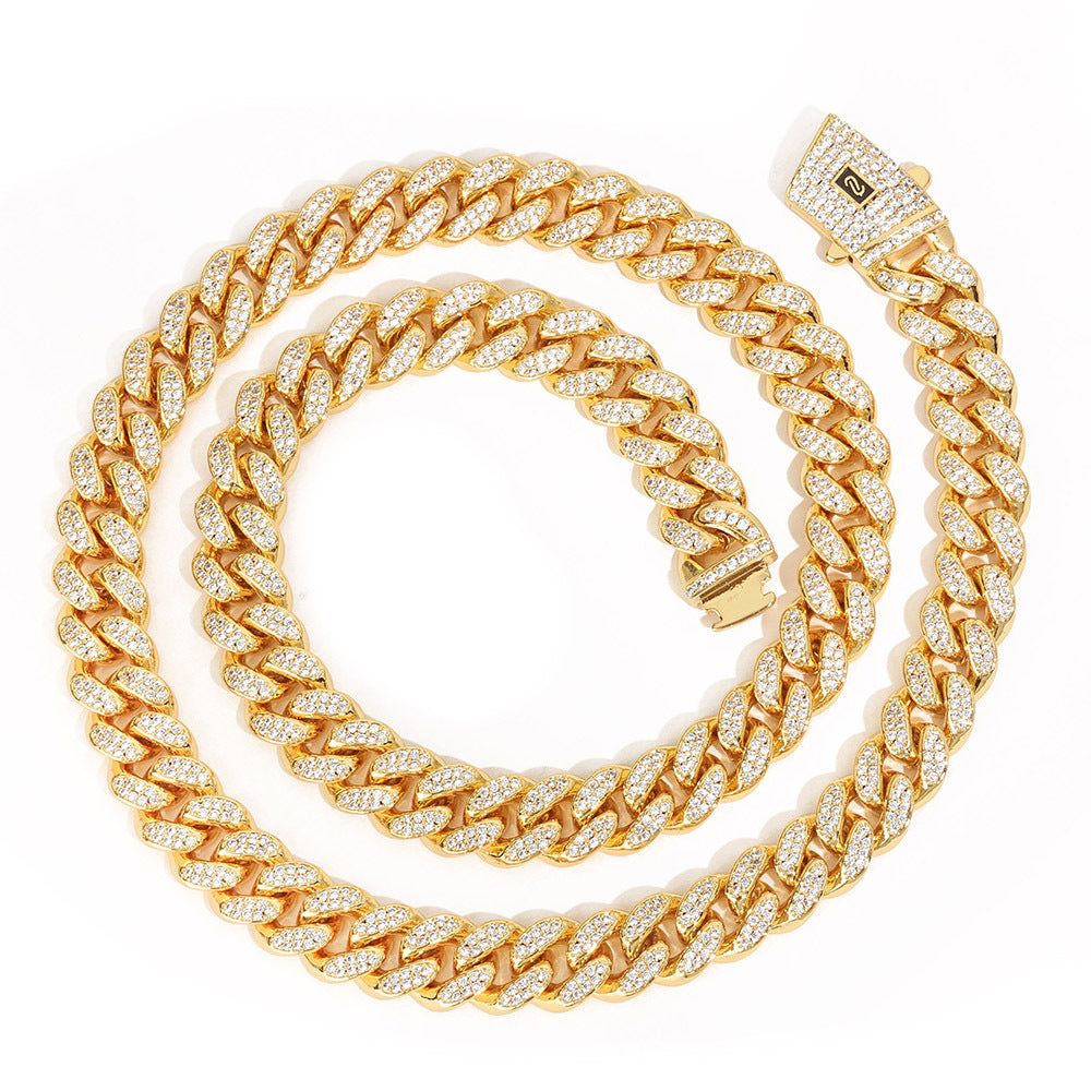 Royal Iced Cuban Link Necklace