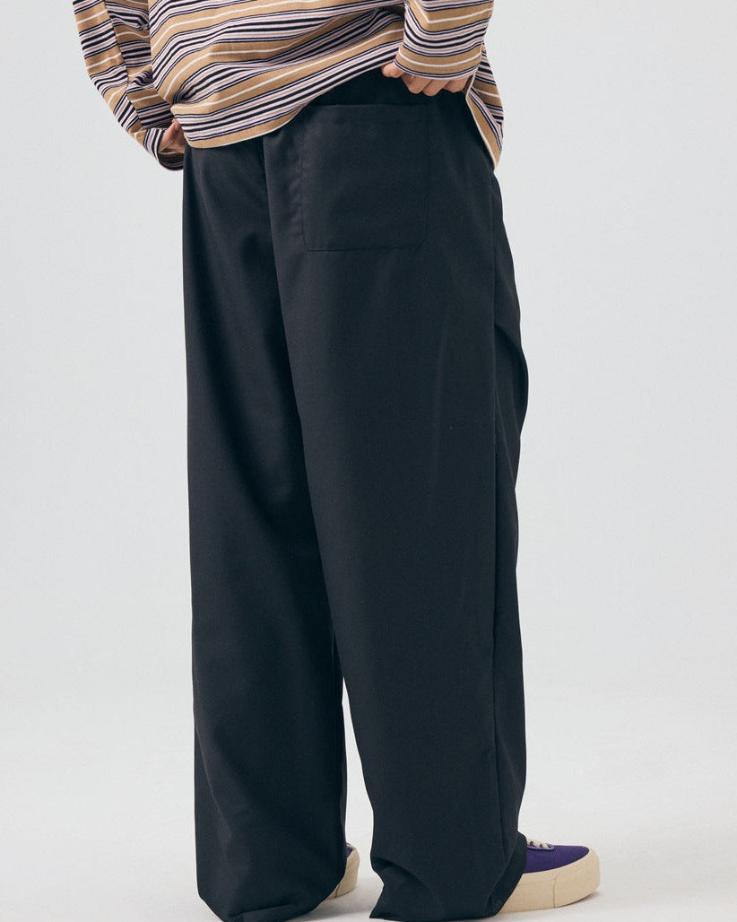 The Lowland Straight Drape Trousers