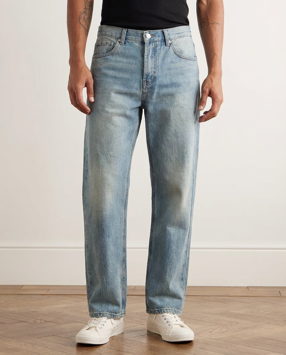 The Frostwash Straight Denim Jeans