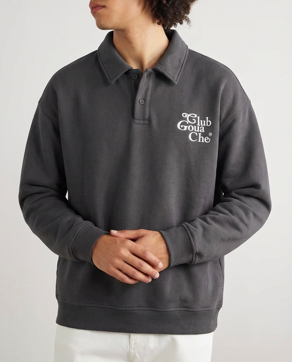 The Harbor Crest Polo Sweater