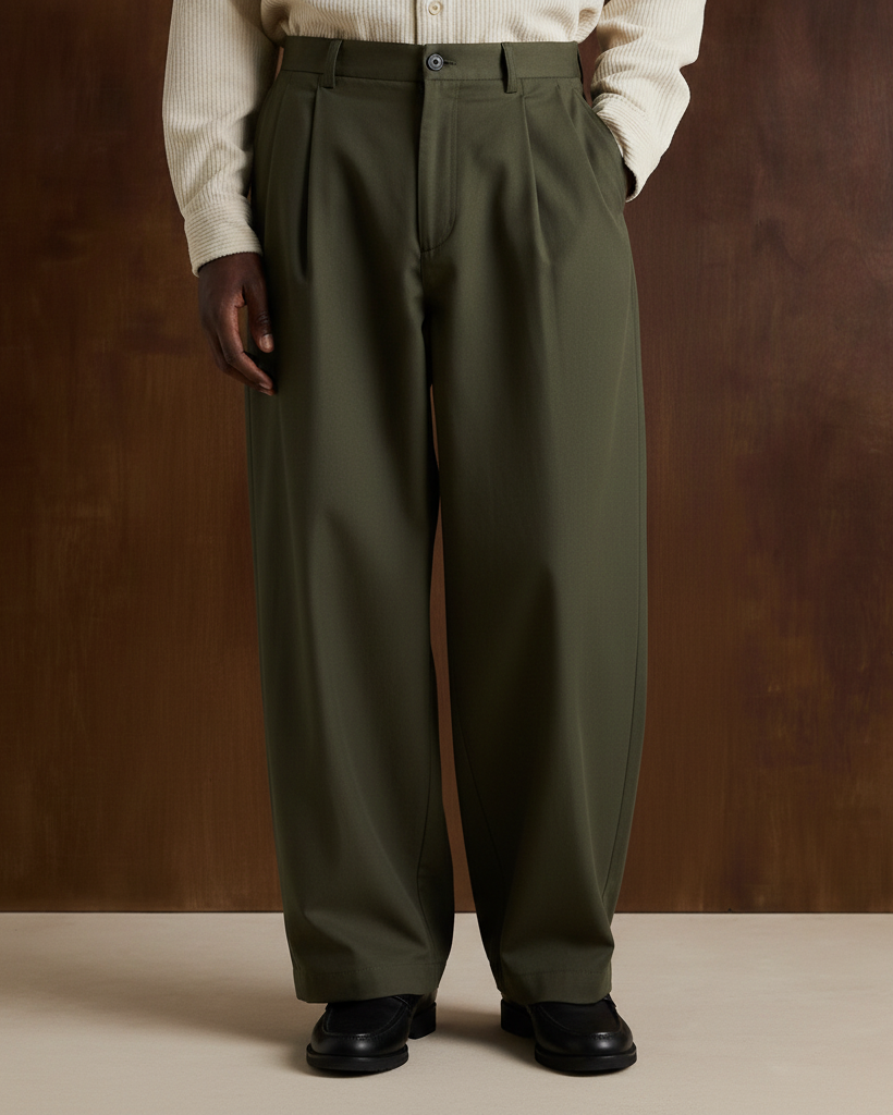 The Harbor Pleat Suit Trousers