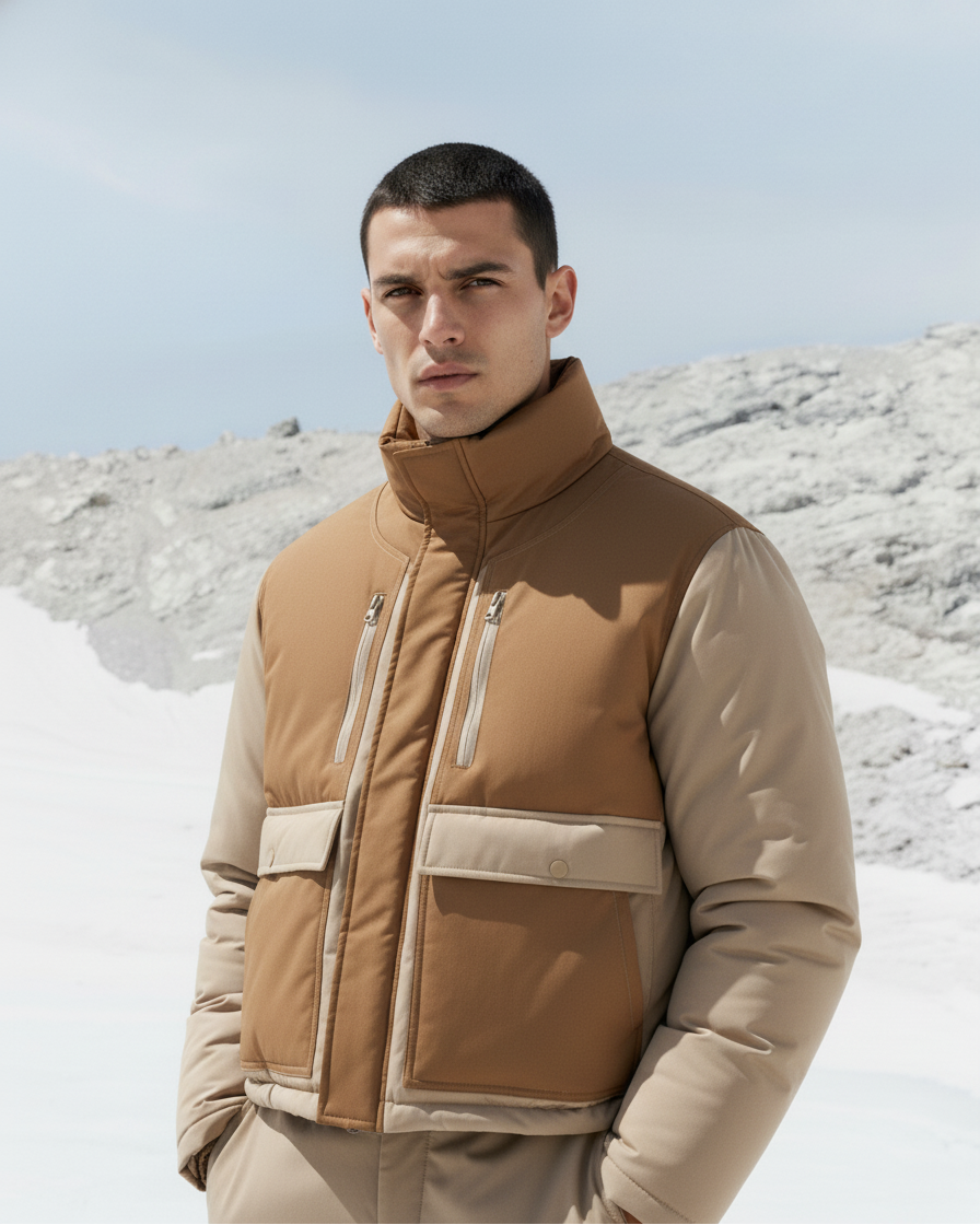 The Horizon Panel Coat