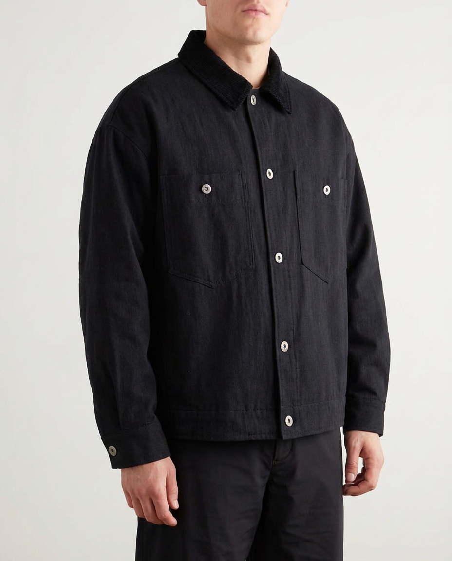 The Ledgeform Washed Cord Cargo Jacket