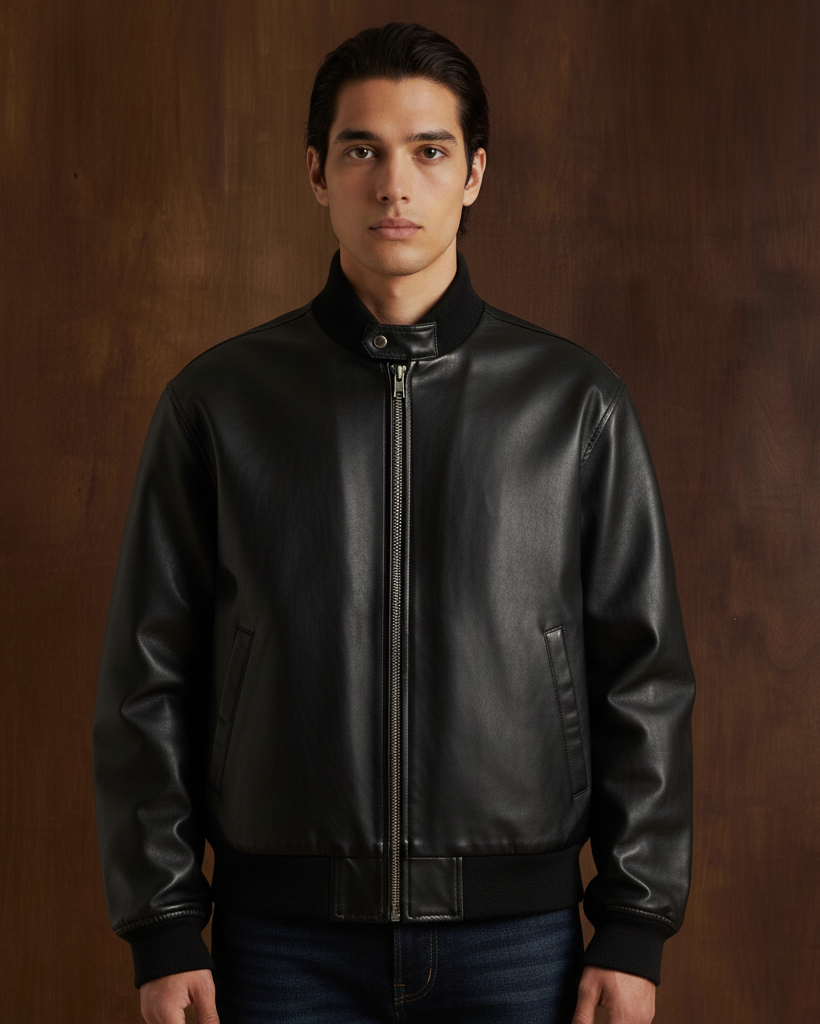 The Lyric Grain Moto Jacket