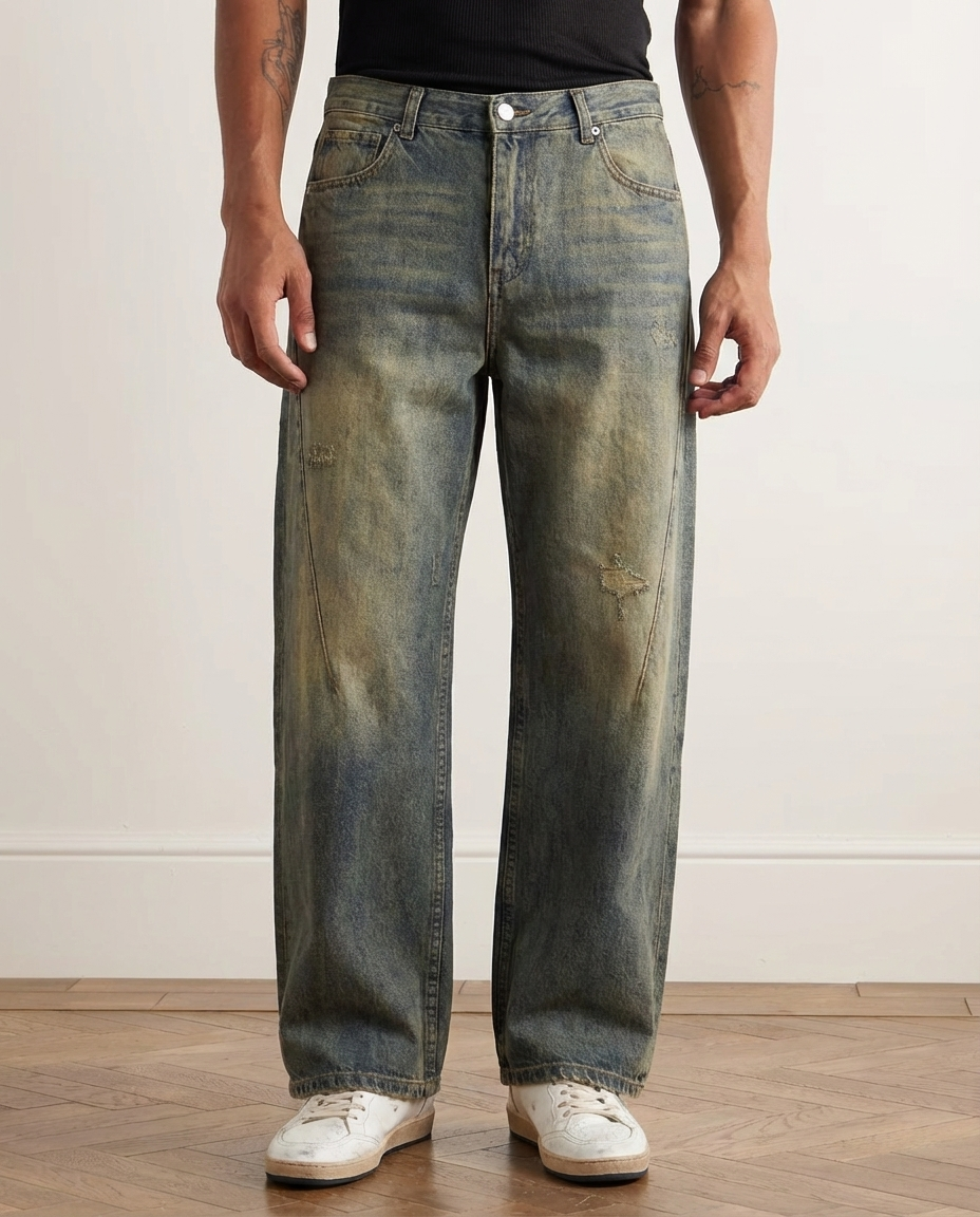 The Marigold Slate Denim Jeans