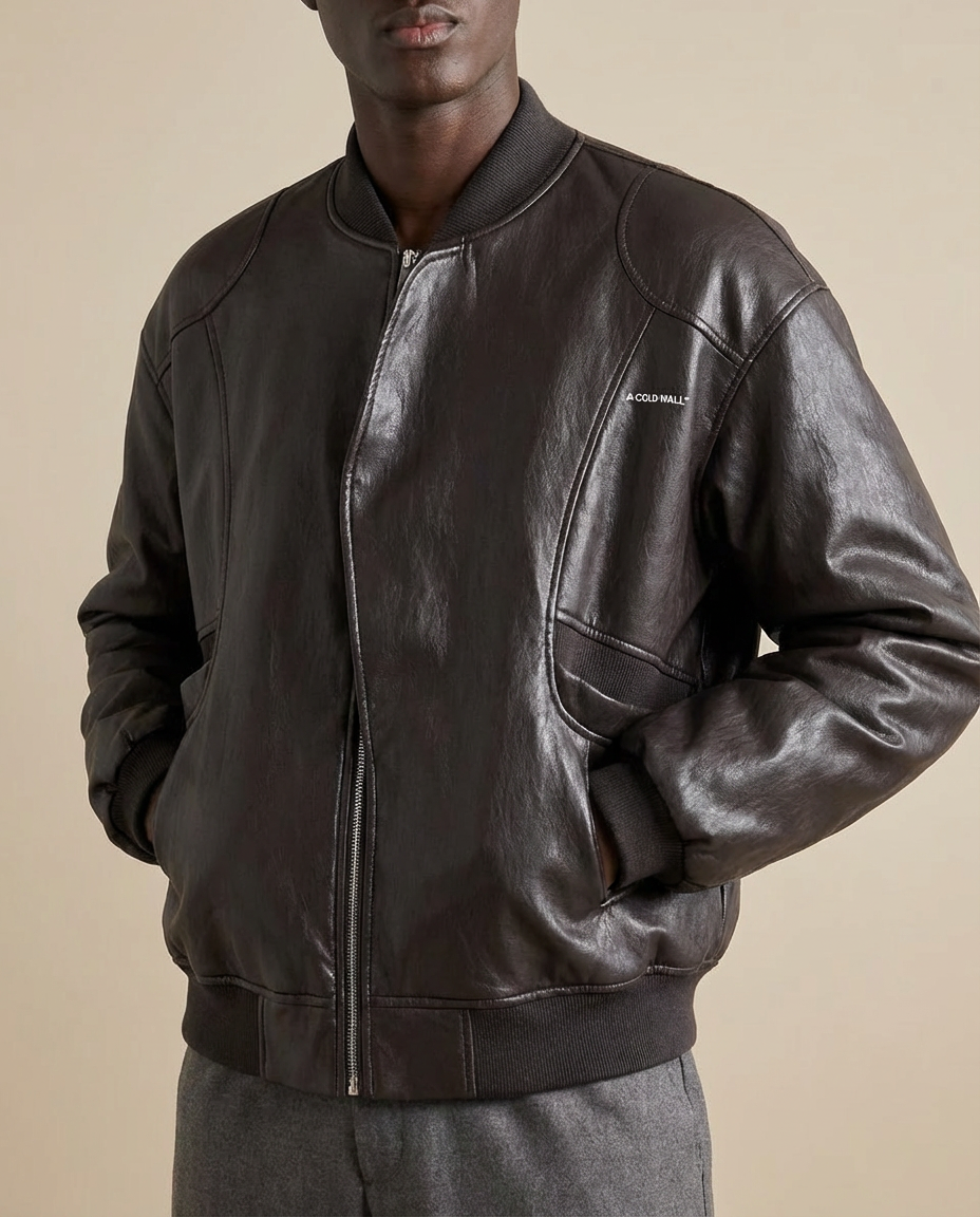 The Pinehaven Shear PU Leather Jacket
