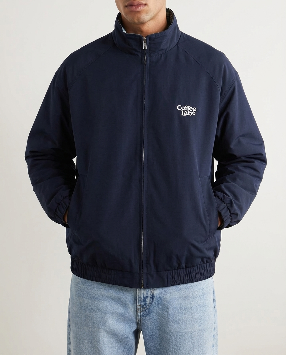 The Reversible Grid Work Jacket