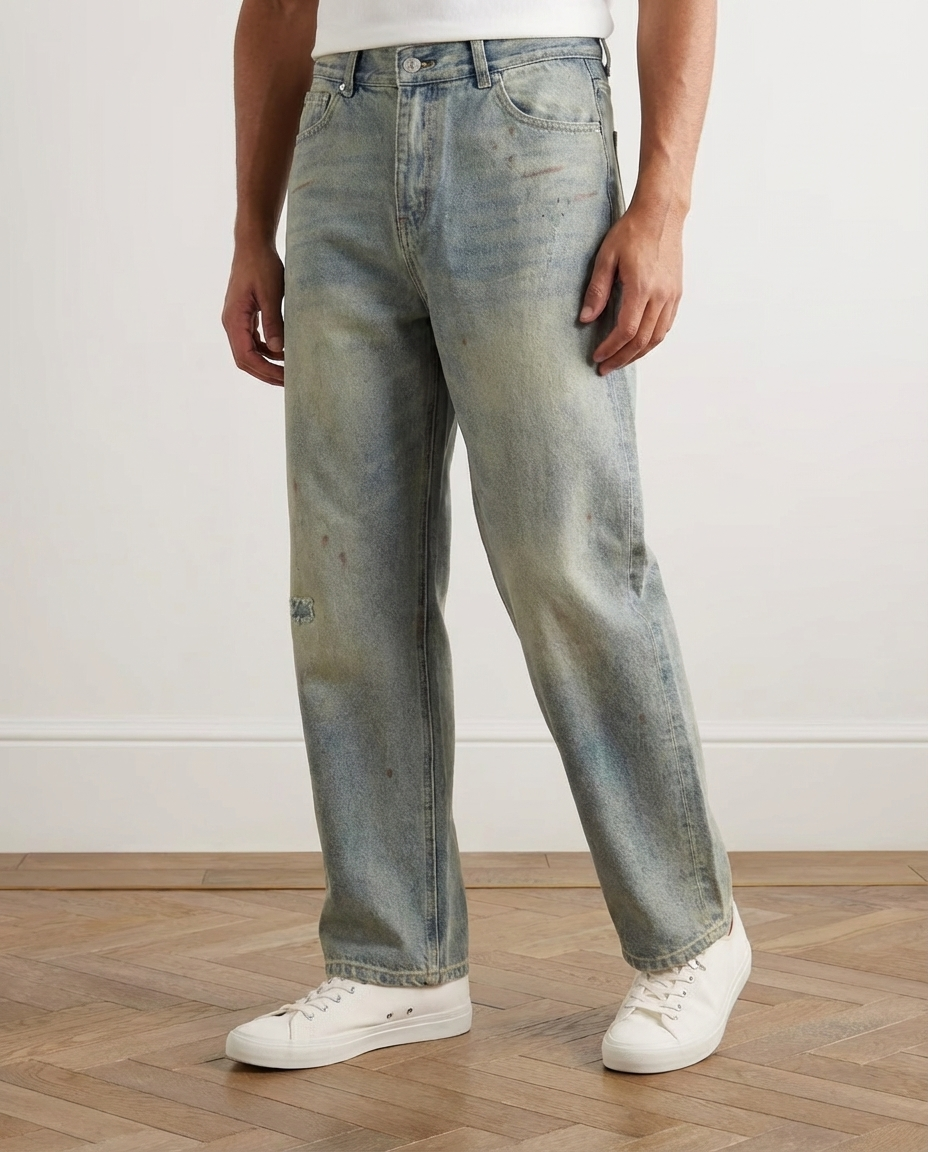 The Revive Wash Straight Jeans