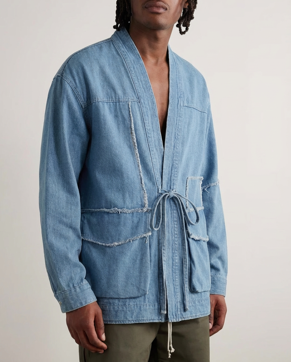 The Rivermoor Denim Robe Jacket