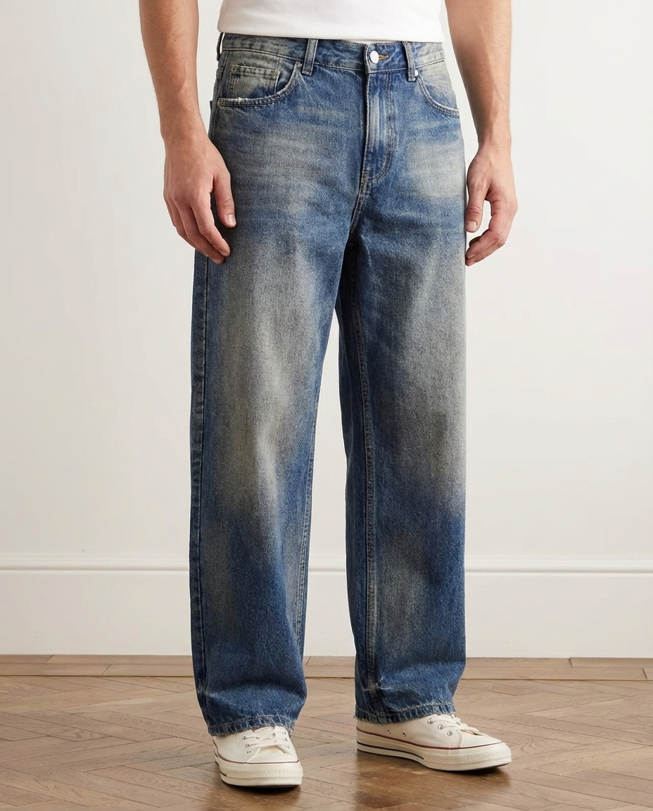 The Shadowline Straight Denim Jeans