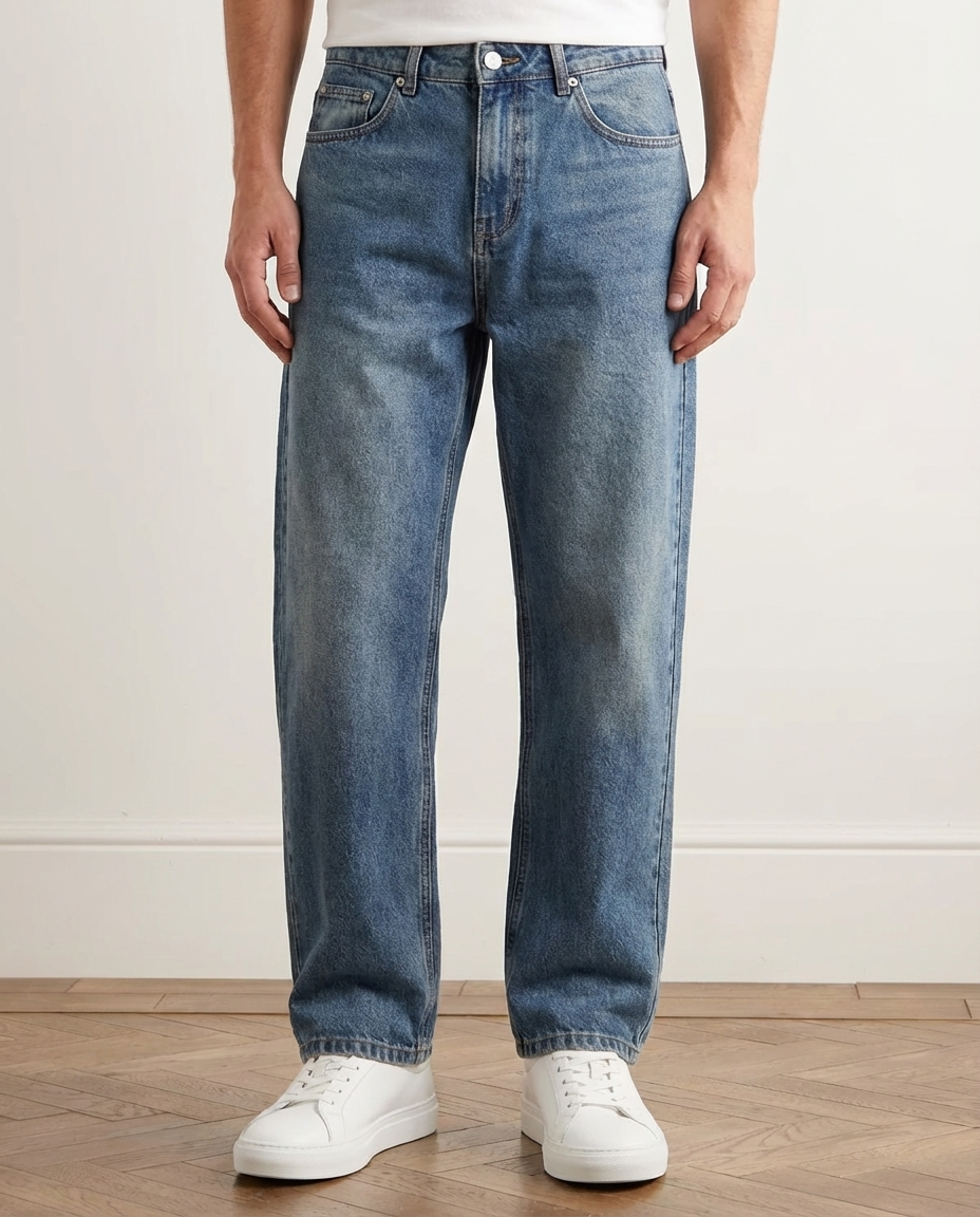 The Stoneweave Wide Denim Jeans