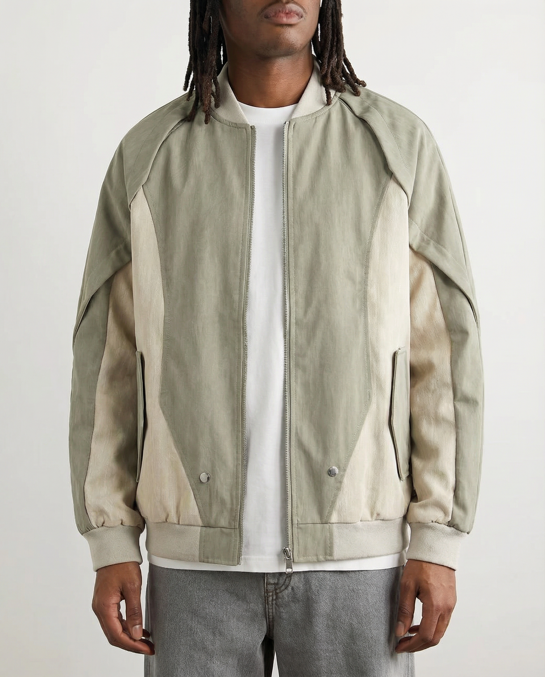 The Stratos Colorblock Jacket