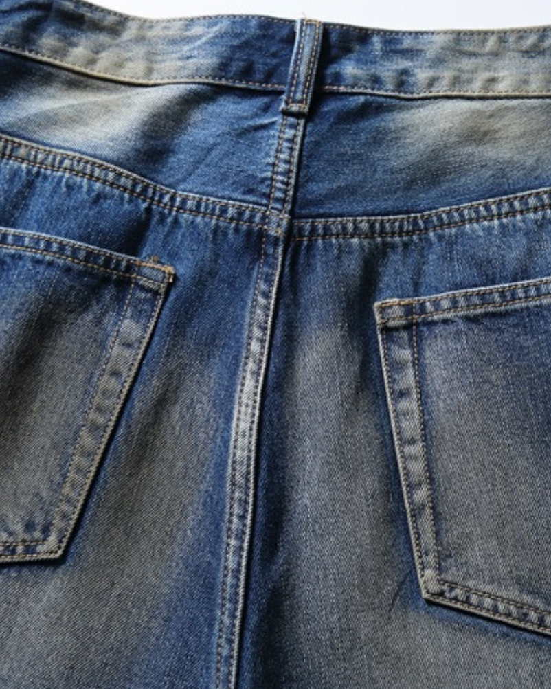 The Shadowline Straight Denim Jeans