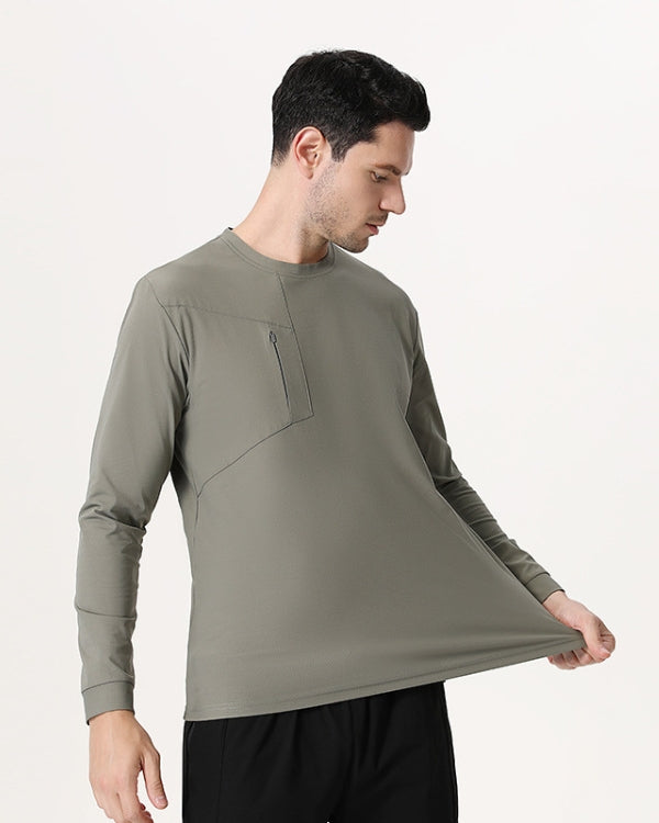 Wasserdichtes Tech Longsleeve T-Shirt