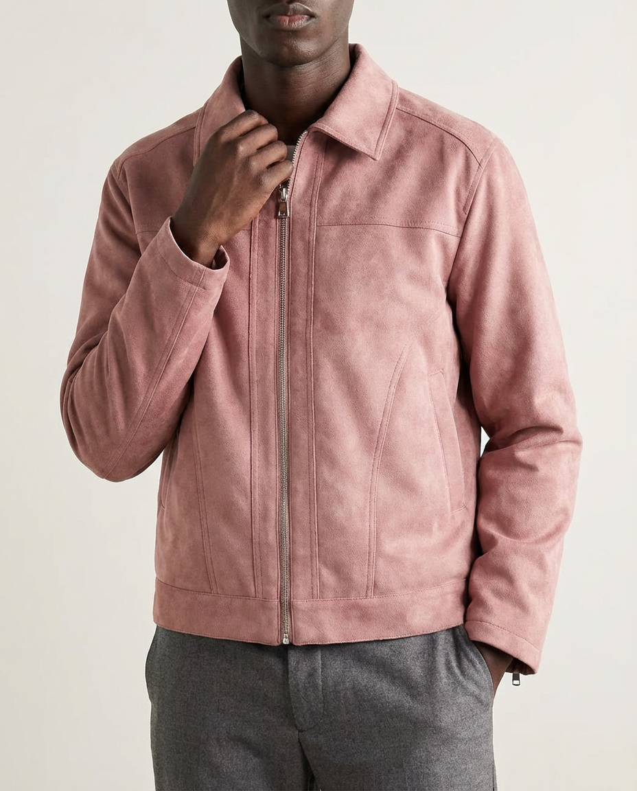The Rainford PU Loose Cargo Jacket