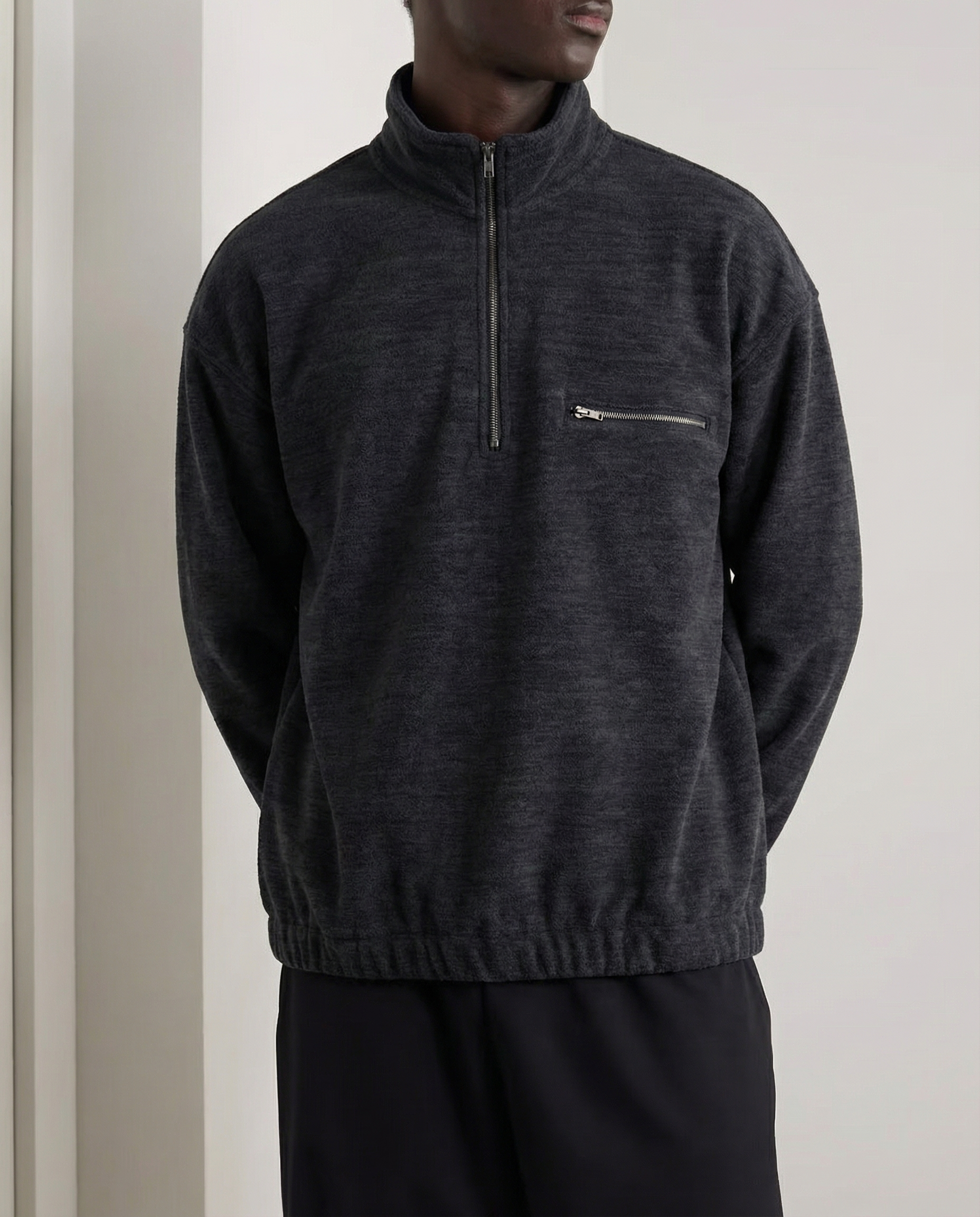 The Rivermoss Half-Zip Sweater