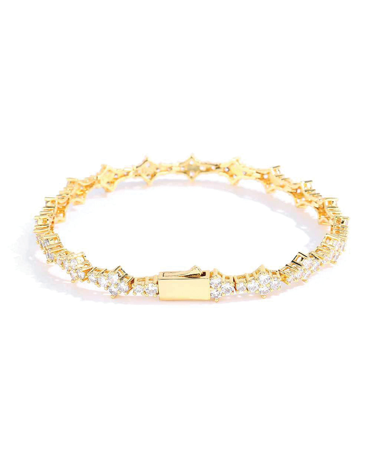 Star Cut Tennis Bracelet