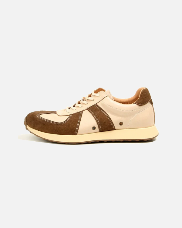 Der Sahara Wildleder & Leder Runner Sneaker