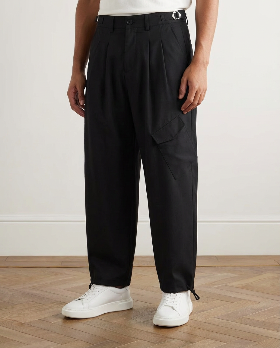 The Harborline Wide Drape Trousers
