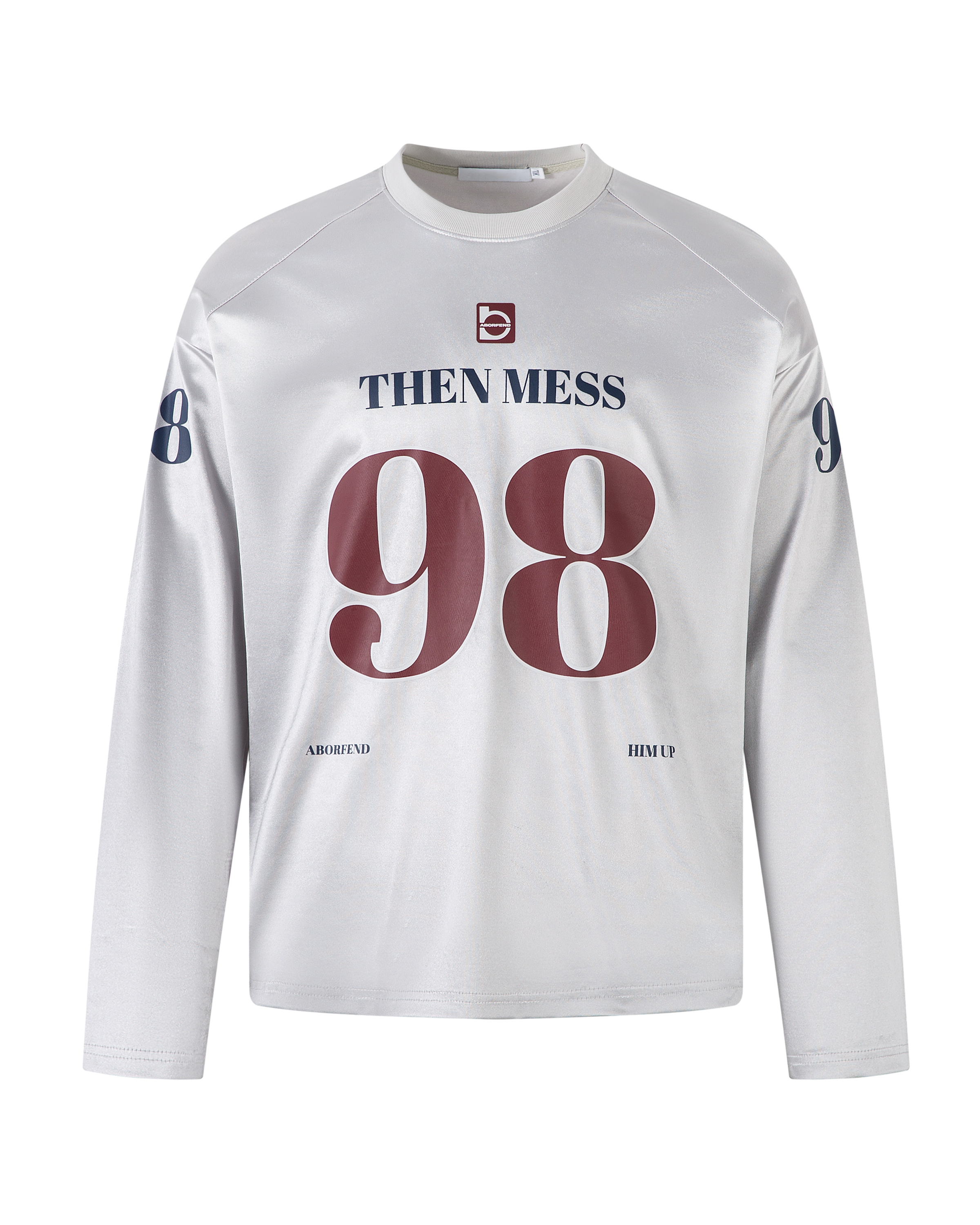 Loose Graphic Long Sleeve Jersey