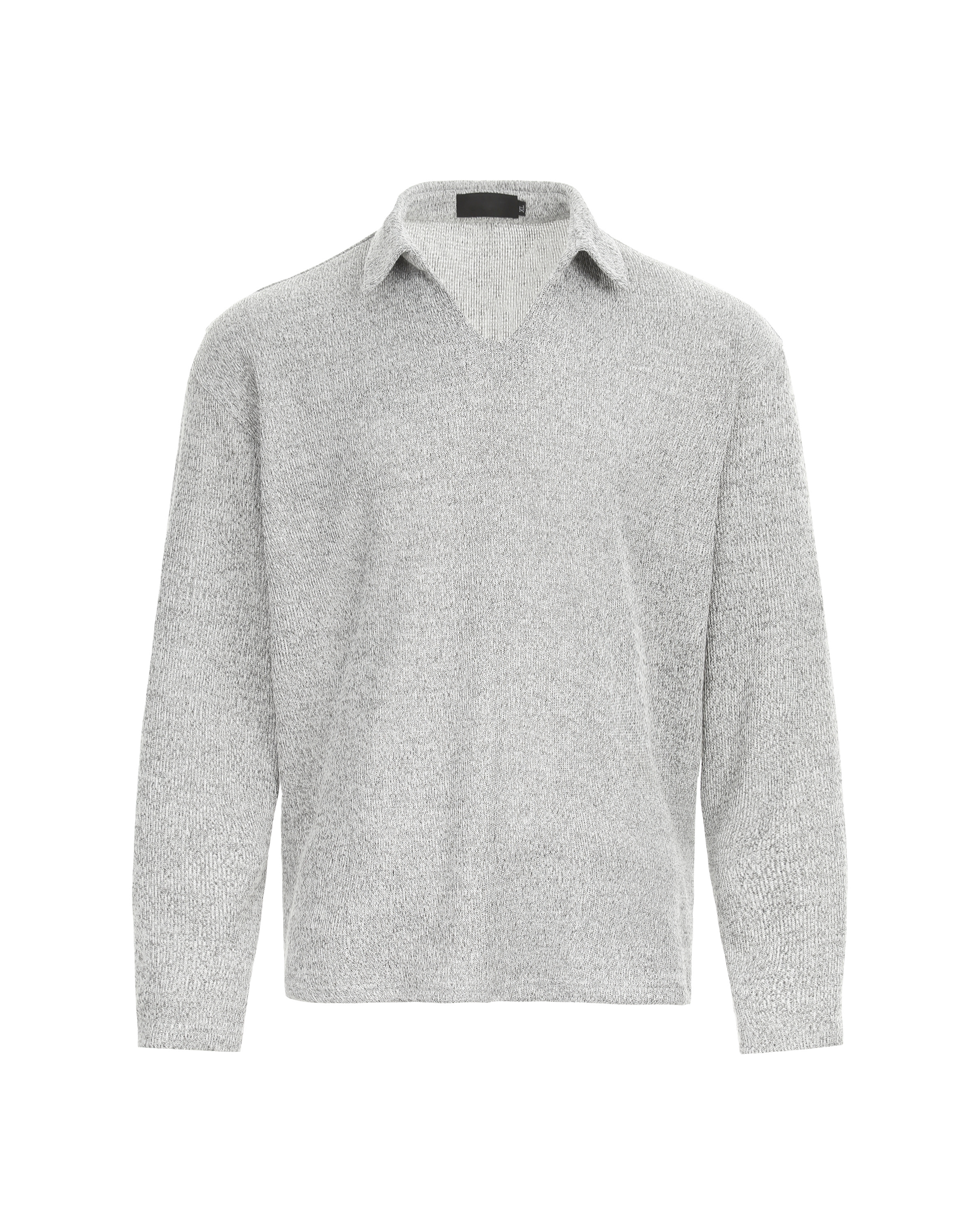 Refined Merino Polo Sweater