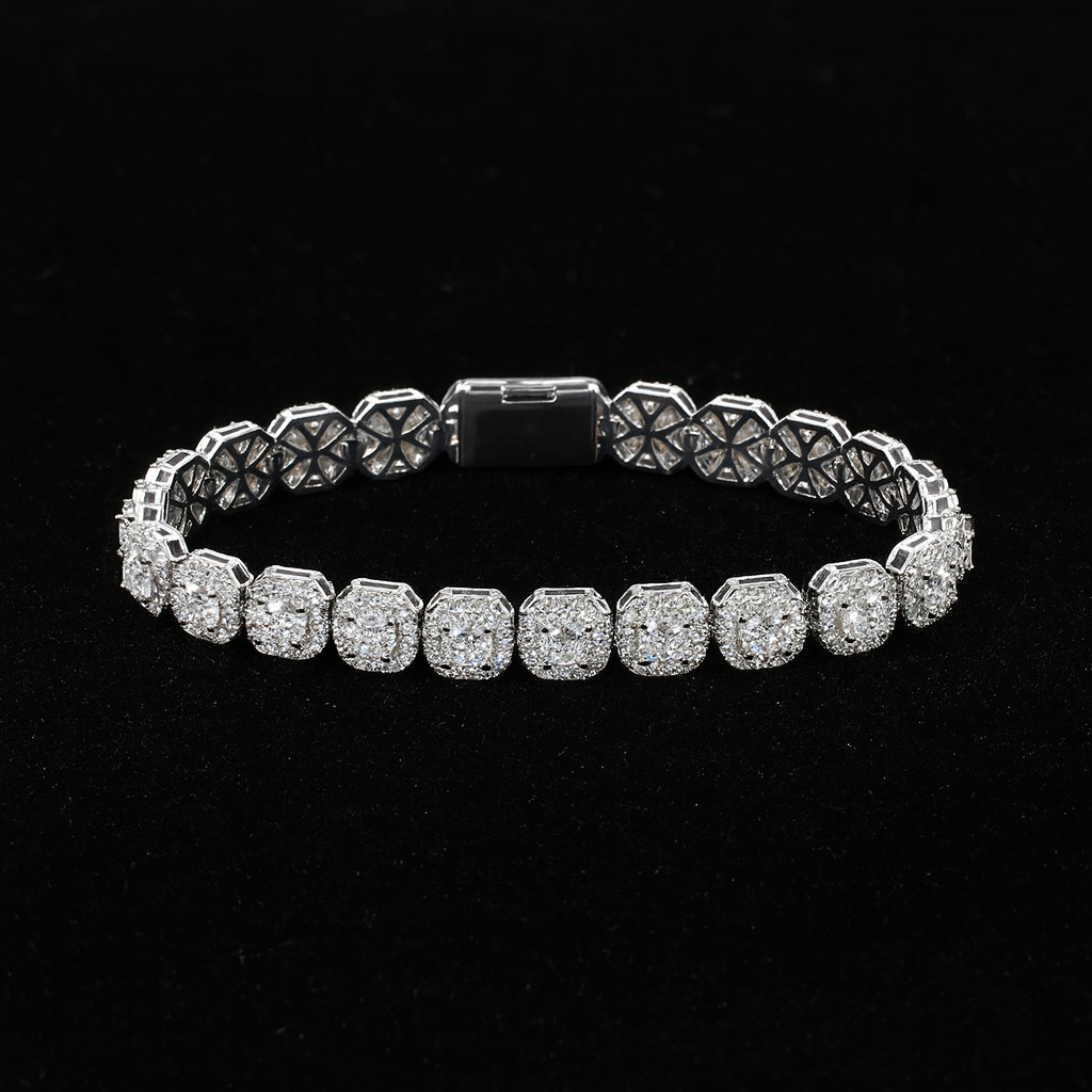 10MM GEBÜNDELTES TENNISARMBAND