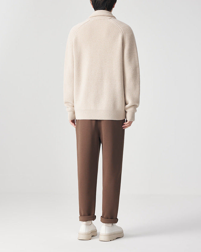 The Merino Luxe Raglan Wool Jacket