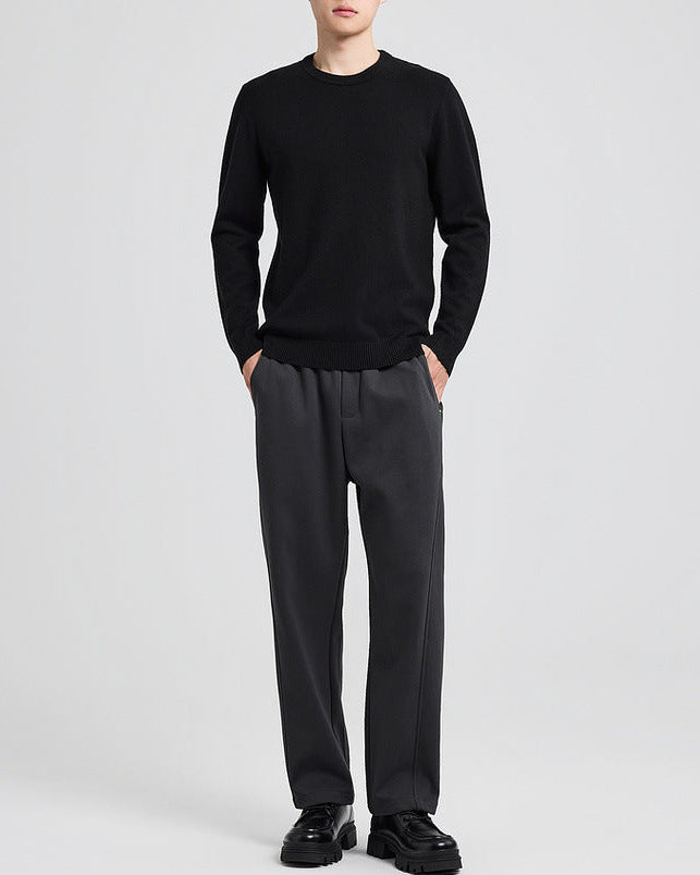 The Mercer Tencel-Wool Crewneck Sweater