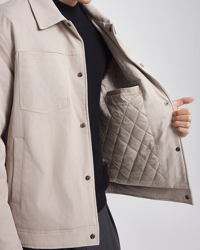 The Stratton Twill-Weave Executive Jacket