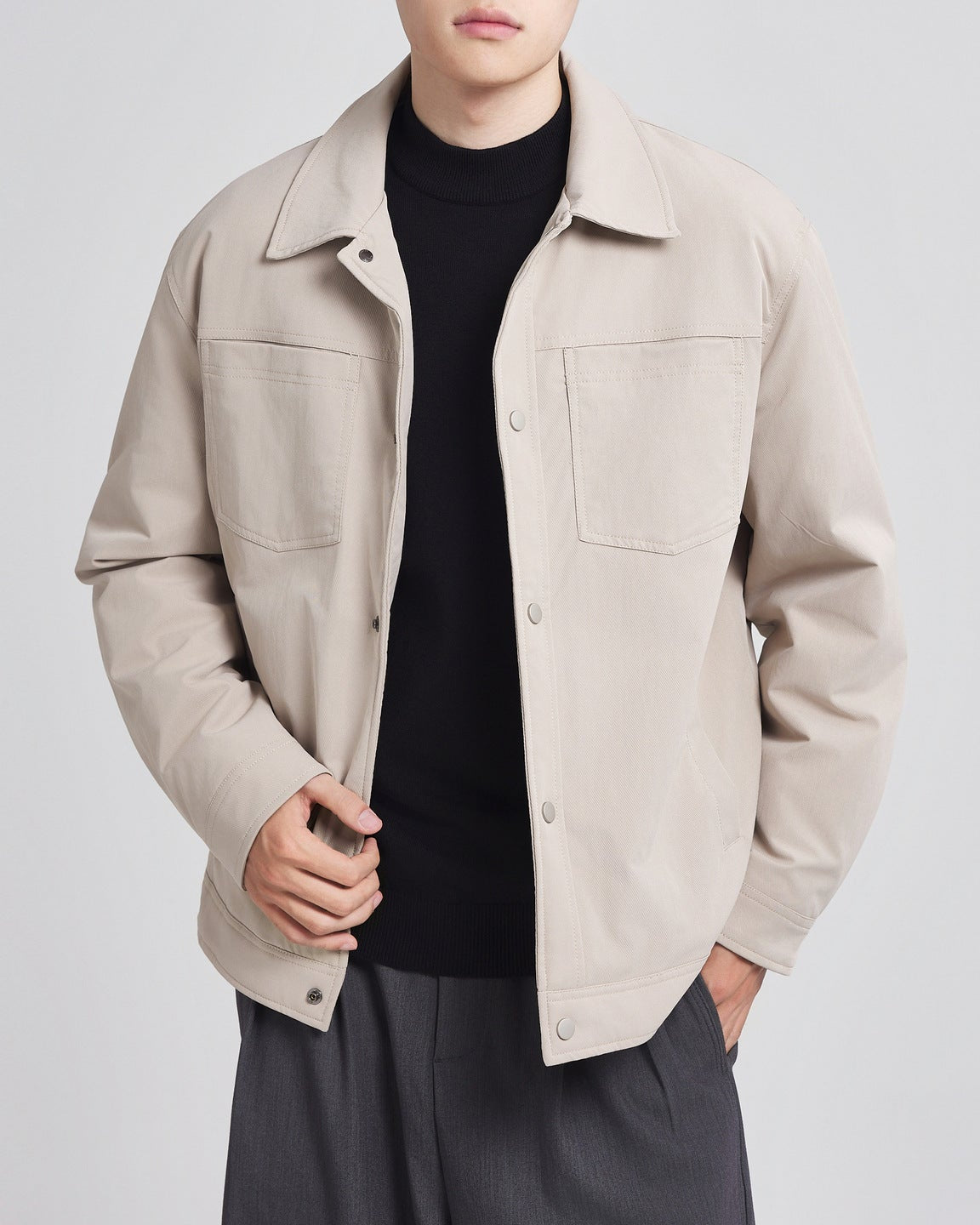 The Stratton Twill-Weave Executive Jacket