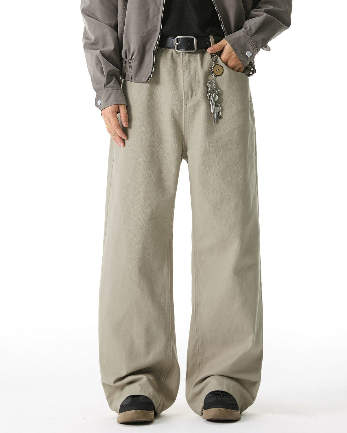 The Contour Weave Cotton Slacks