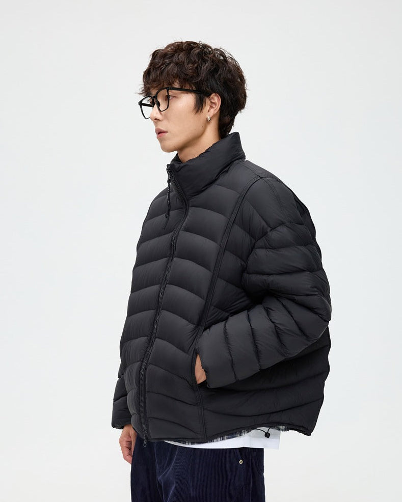 The Frostline Rib Collar Jacket