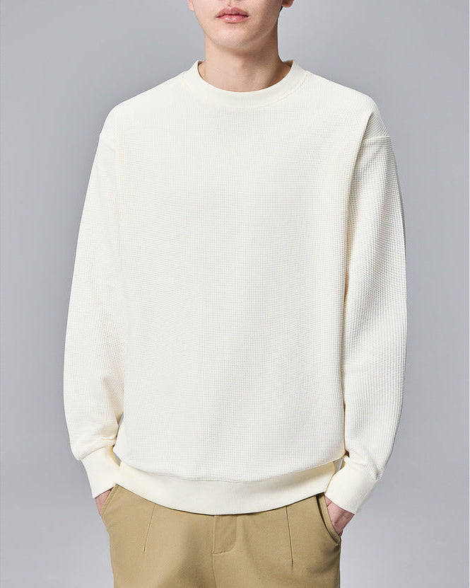 The Momeike “Urban Waffle” Crewneck Sweater